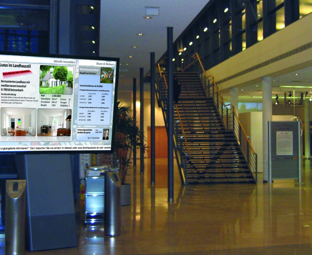Digital Signage Foyer